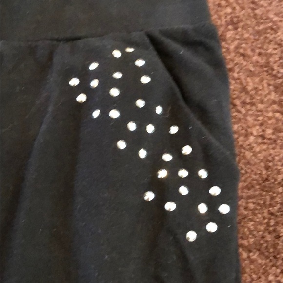 🔥🔥  Girls Rhinestone Joggers 🔥🔥 - Picture 2 of 2